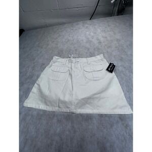 Old‎ College Inn Tan Mini Skorts Pockets A-Line Casual Cotton Size 5